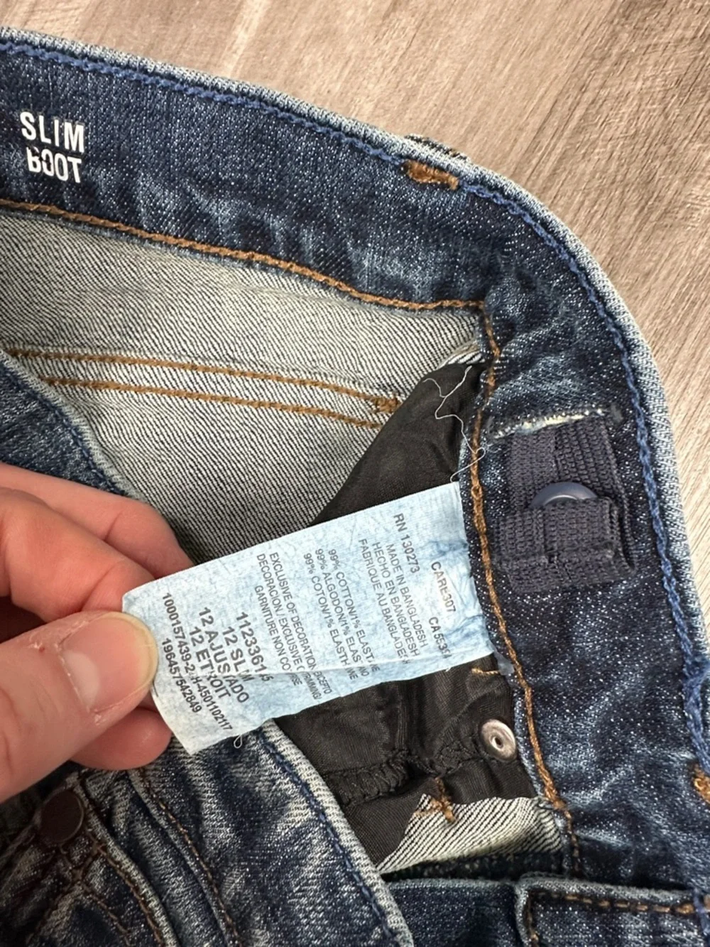Wrangler Retro Slim Boot Cut Jeans - 12 Slim